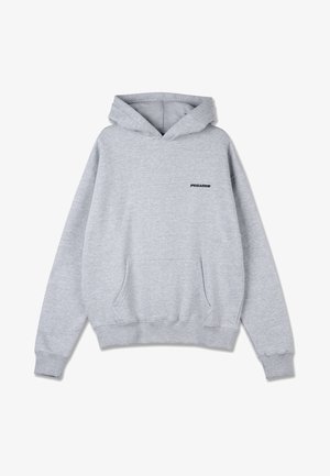 Hallux hallid, mis on valmistatud pehmest kangast, kangaroo-tasku, soonikuga varrukad ja appliqué logo rinnal, et lisada detaili.