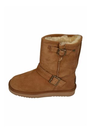 Winter boots - cognac