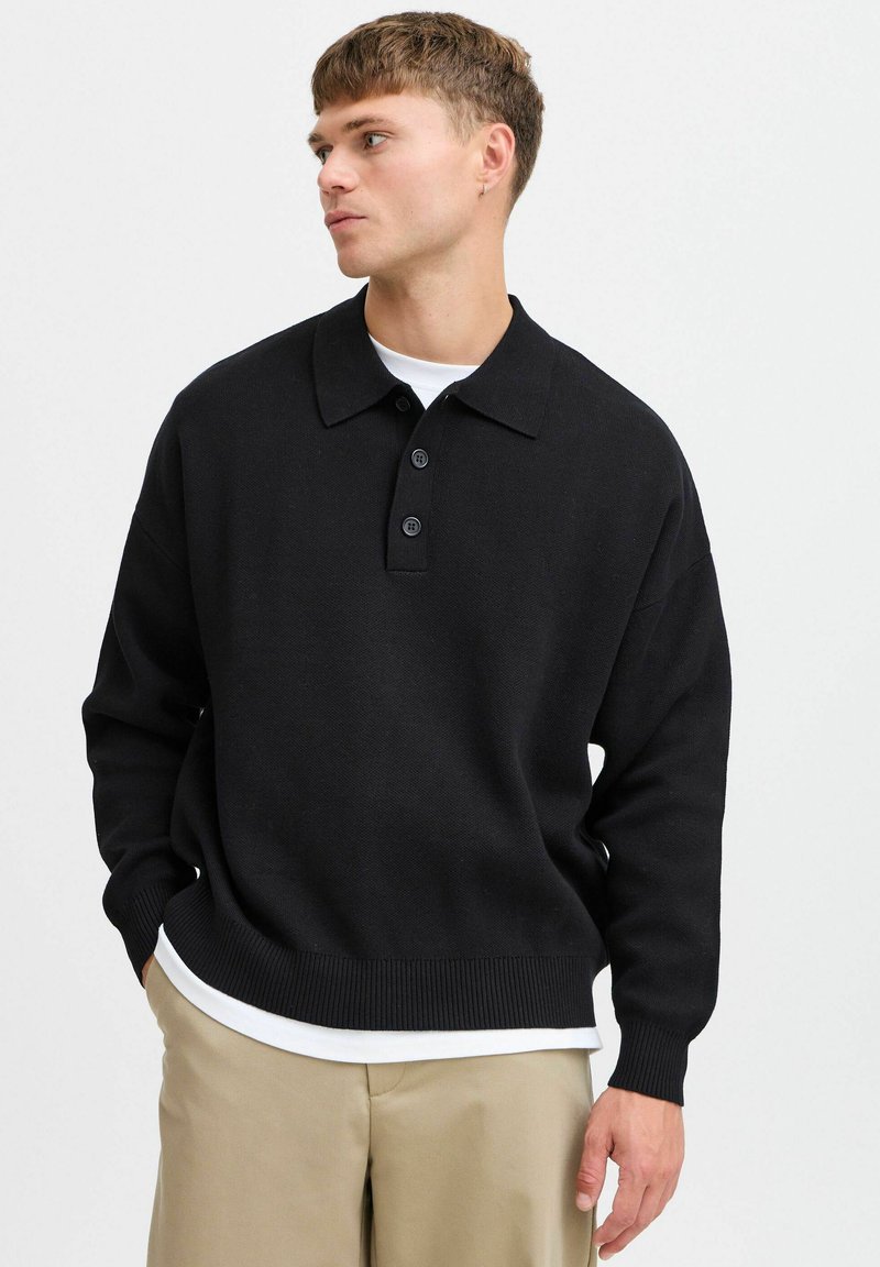 Solid NAHIM - Topper langermet - true black