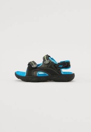 OCEAN - Outdoorsandalen - black/azul