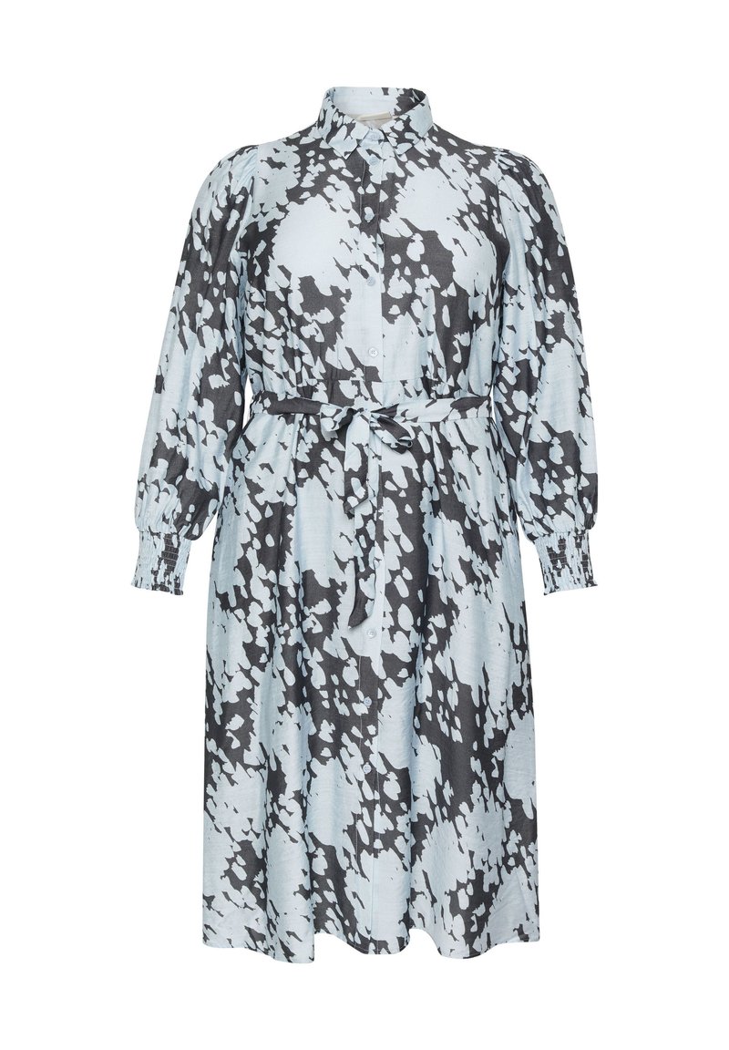 Kaffe Curve Blousejurk grijs Kaffe Curve Blousejurk grijs