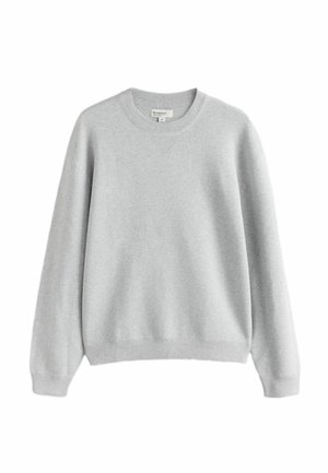 Next, REGULAR FIT - RELAXED FIT MID WEIGHT KNITTED SWEATSHIRT - Jumper - grey