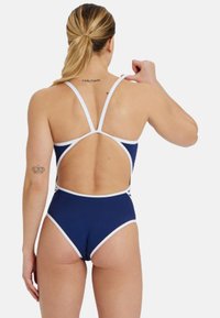 Arena ICONS SUPER BACK SOLID - Traje de baño - dunkelblau