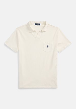STANDARD FIT COTTON-LINEN POLO SHIRT - Πόλο - nevis
