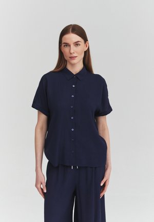 TATUUM, ARTICLE TAG: BLOUSES/SHIRTS - ARTICLE NAME: ZARIA - Bluza s gumbima - blue