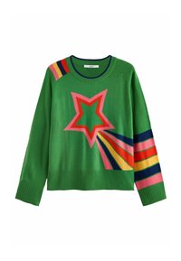 Next RAINBOW STAR CREW NECK REGULAR FIT - Maglione - bright green