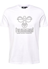 Hummel ICONS GRAPHIC - T-Shirt print - peacoat/dunkelblau