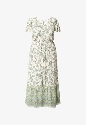 Yours Clothing, PLUS SIZE MAXI DRESSES - Maxikjoler - light green