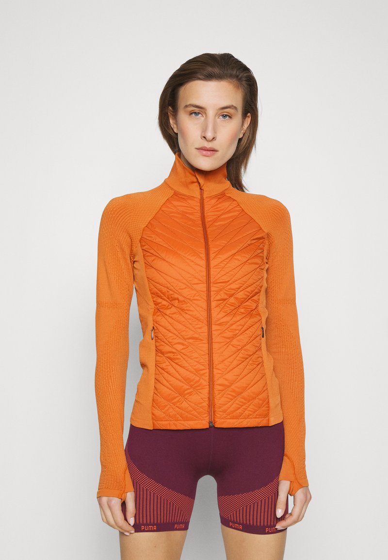 Athleta - FLURRY FORCE INSULATED JACKET - Runningjack - foliage orange, Vergroten