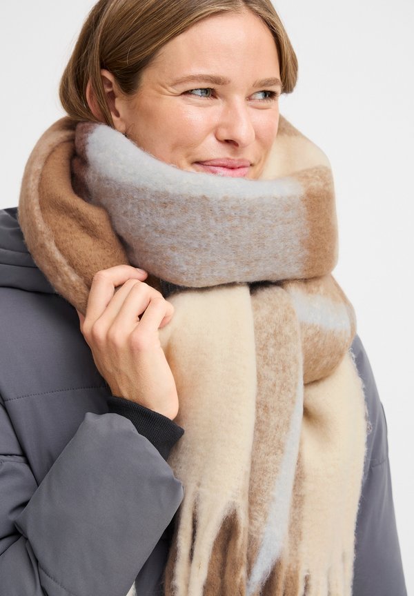 OXVivi - Scarf - walnut3