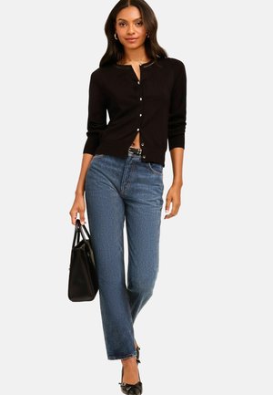 Lipsy CREW NECK PETITE - Kardigan - black