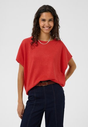 Saint Tropez, T-shirt basique - tigerlily melange