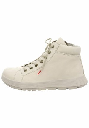 Schnürstiefelette - beige