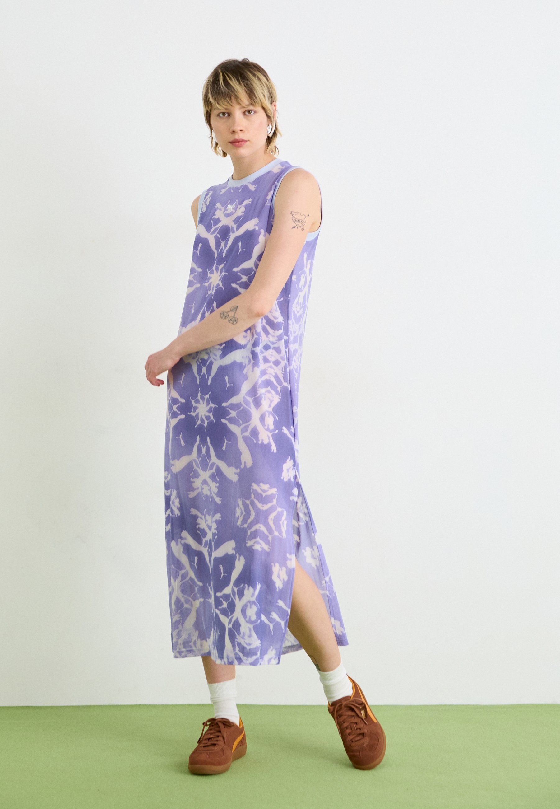 open lace back dress PUMA - Women - Mismatch Dress