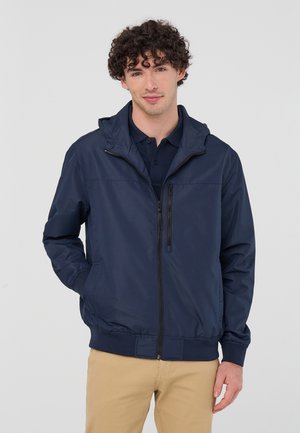 Terranova LEGGERO CON CAPPUC - Giacca outdoor - blu navy