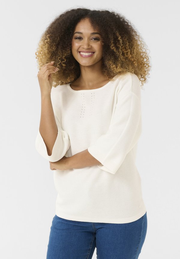 CRSILLAR - Strickpullover - marshmallow