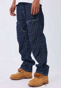 WESTERN - Jeans baggy - bleu