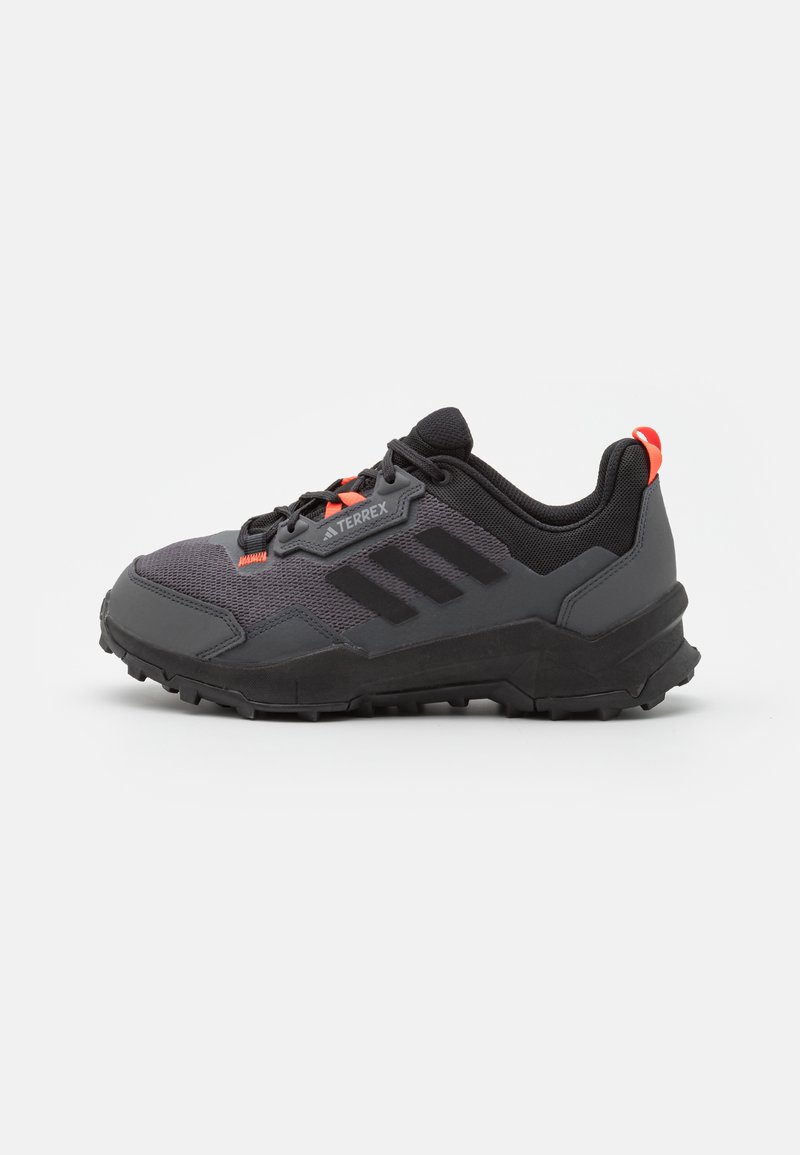 Adidas Terrex - TERREX AX4 HIKING - Hiking shoes - grey six/solar red/carbon, Enlarge