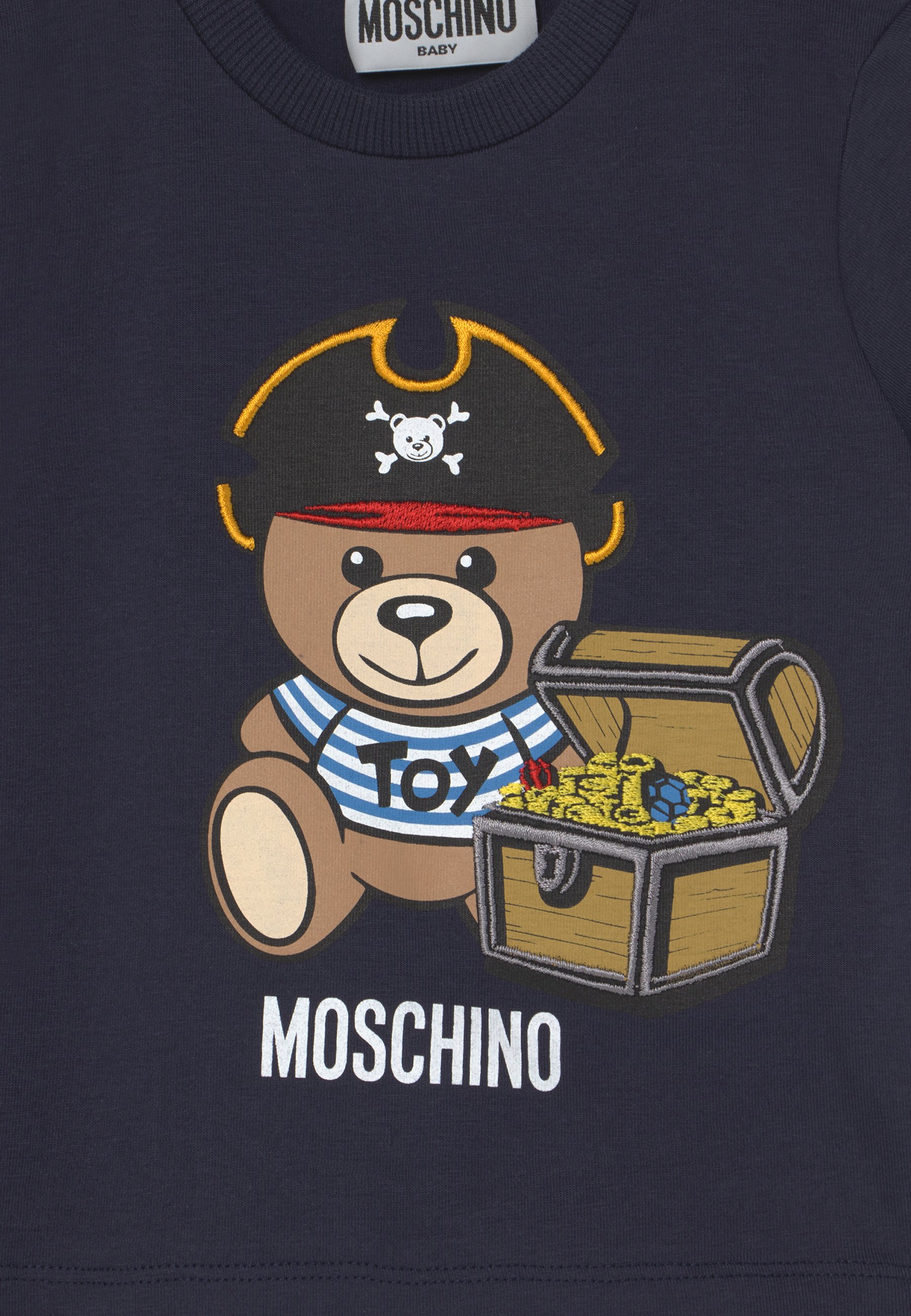 MOSCHINO T-Shirt print - blue navy 