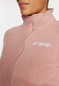 Adidas Terrex W MT ESS FZ  - Fleece jacket - warm clay