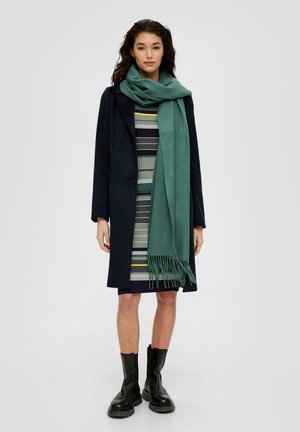 s.Oliver MIT FRANSEN - Schal - petrol