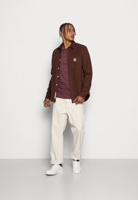 Jack & Jones JORJARL TEE CREW NECK - Camisola de manga comprida - catawba grape