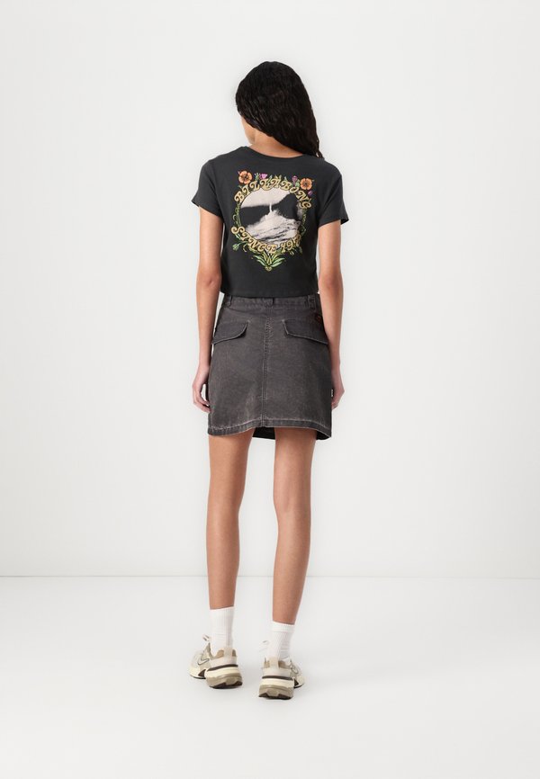 VINTAGE MINI SKIRT - Denim skirt3