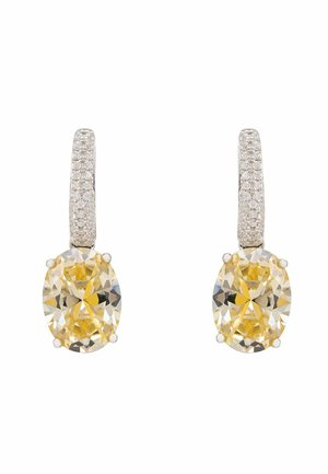 ALEXANDRA OVAL DROP - Øreringe - yellow