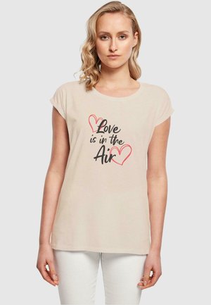 VALENTINES DAY - LOVE IS IN THE AIR EXTE - T-Shirt print - whitesand
