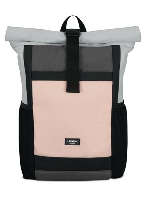 NO 2 ROLLTOP - Tagesrucksack - rosa grau