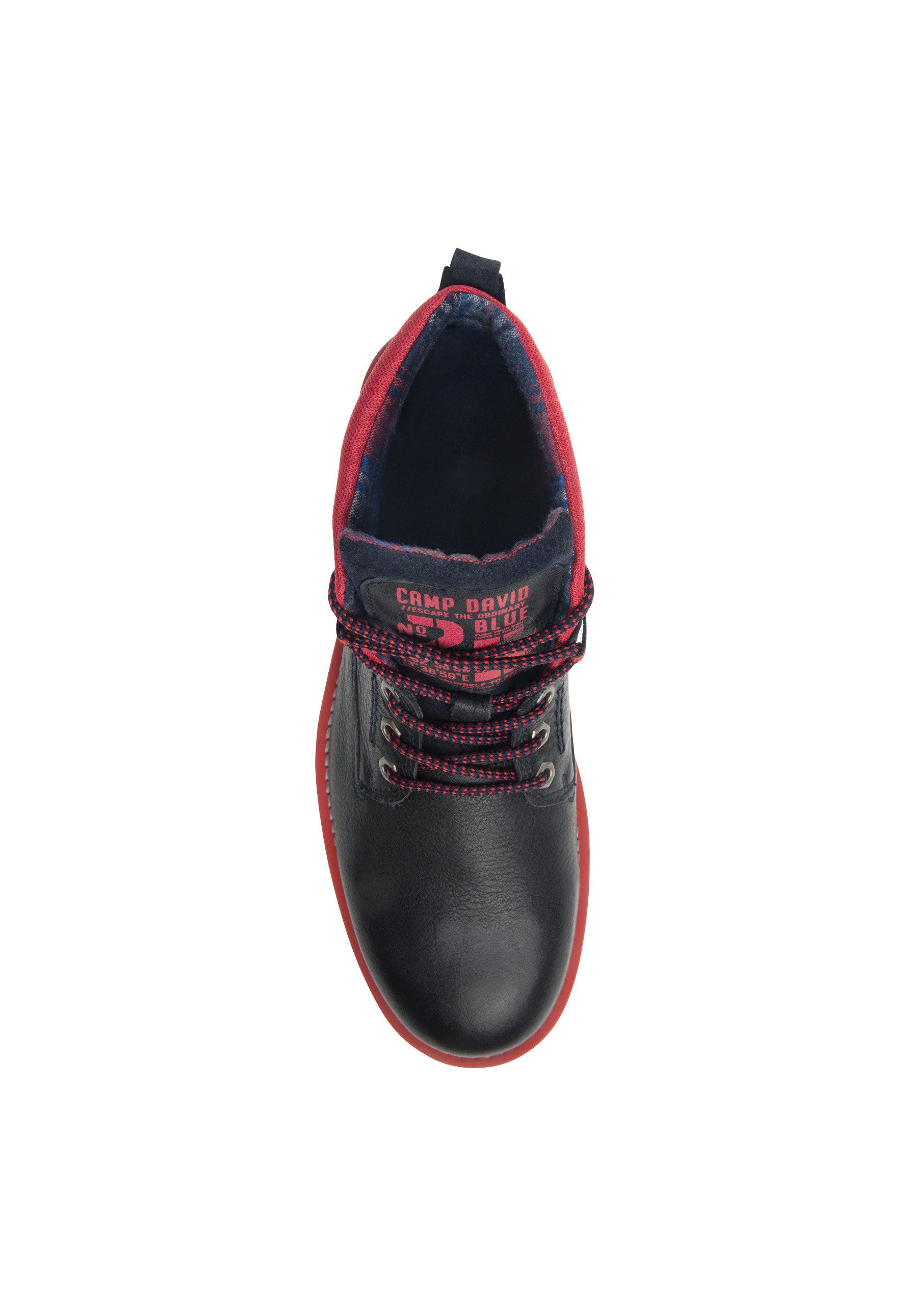 Herren WORKER LEDER MIT LOGO-DESIGN - Schnürstiefelette Herren WORKER LEDER MIT LOGO-DESIGN - Schnürstiefelette
