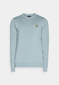 Pull Homme Lyle & Scott En Coton - Vintage - Taille XL - Bleu - État Très Bon