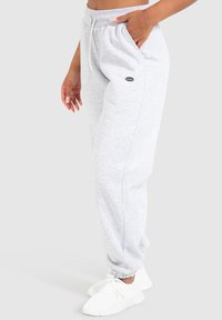 Smilodox AMELIA CUFFED JOGGERS - Trainingsbroek - grau melange