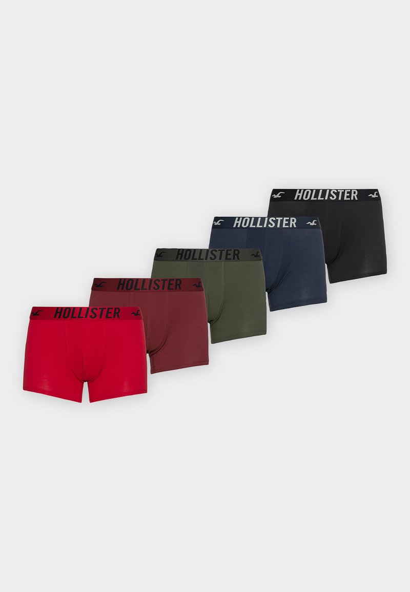 Hollister Co. COLOR RUN AUTUMN 5 PACK Shorty burg/noir ZALANDO.FR