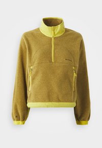 CHROMA CROP - Fleece trui - brilliant olive/cress green