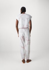 ONLY ONLTIE DYE CROP PANTS NIGHTWEAR SET - Pidžamas - cloud gray