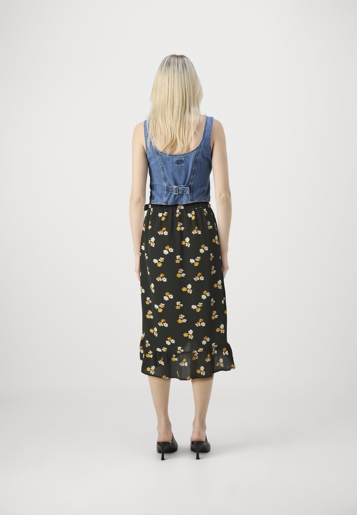 ONLNOVA LIFE LUX MERLE MIDI SKIRT