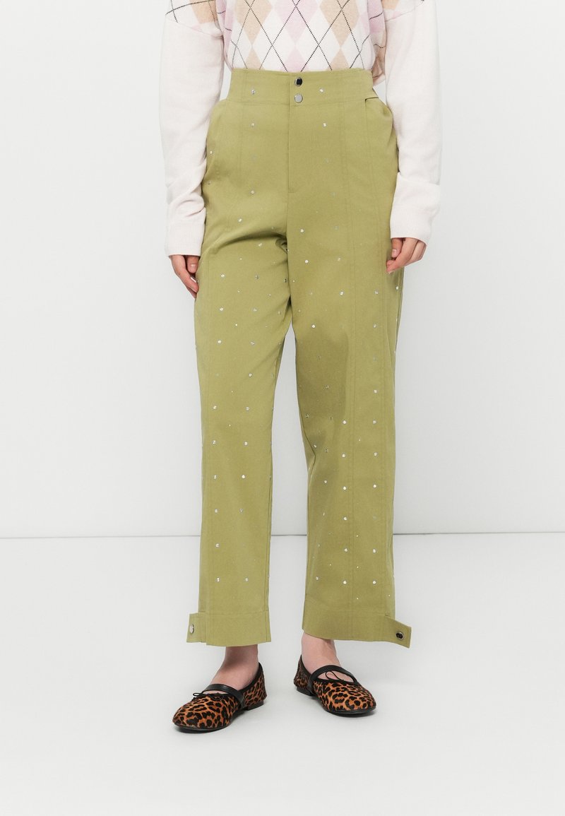 Maje Broek kaki