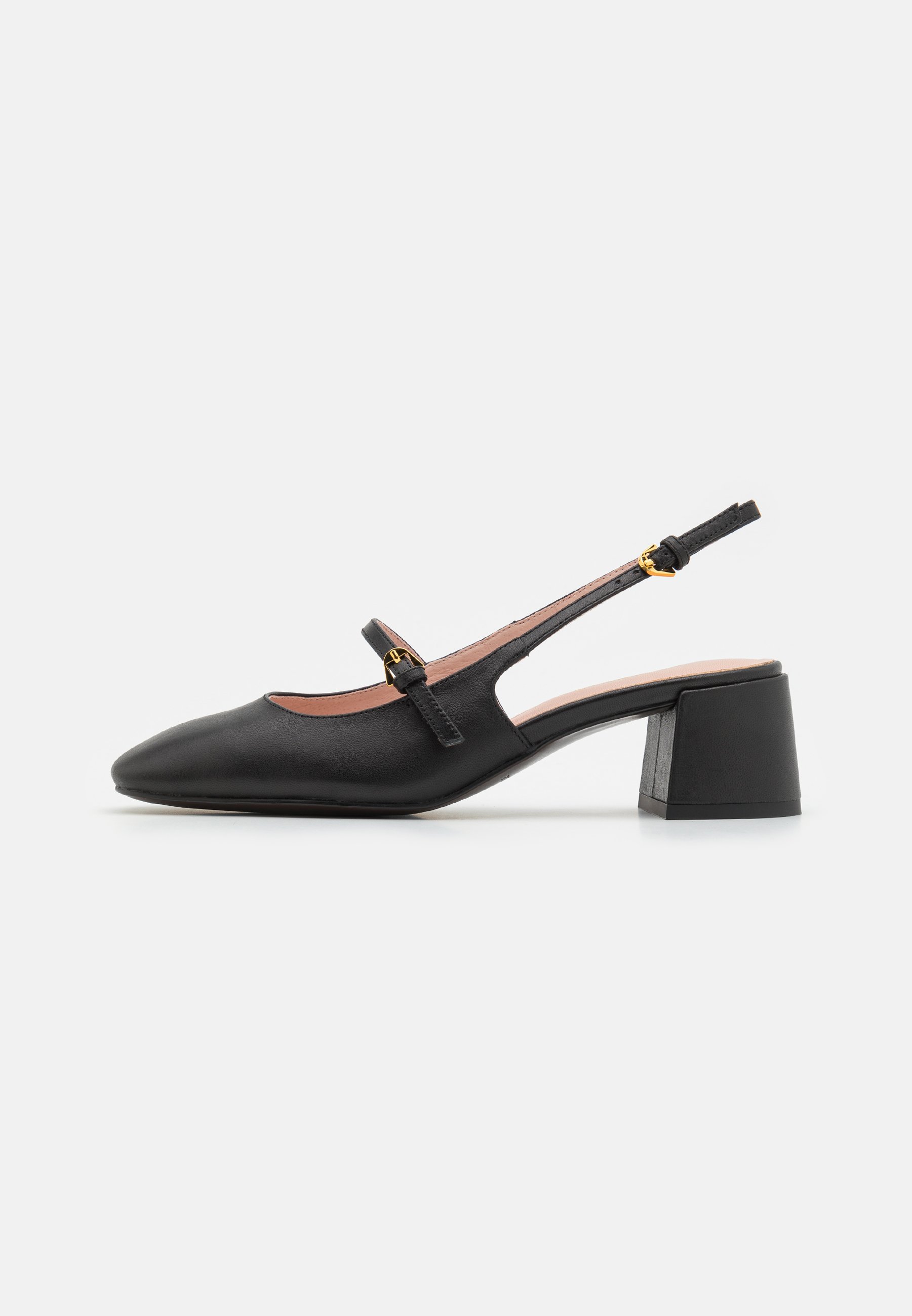 Escarpins Coccinelle Pointus En Cuir Marron Noisette - Taille 38 - Occasion Bon état