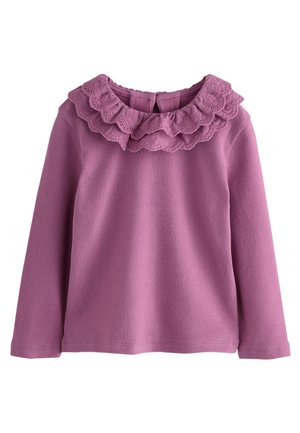 Next REGULAR FIT - COLLAR  - T-shirt à manches longues - purple