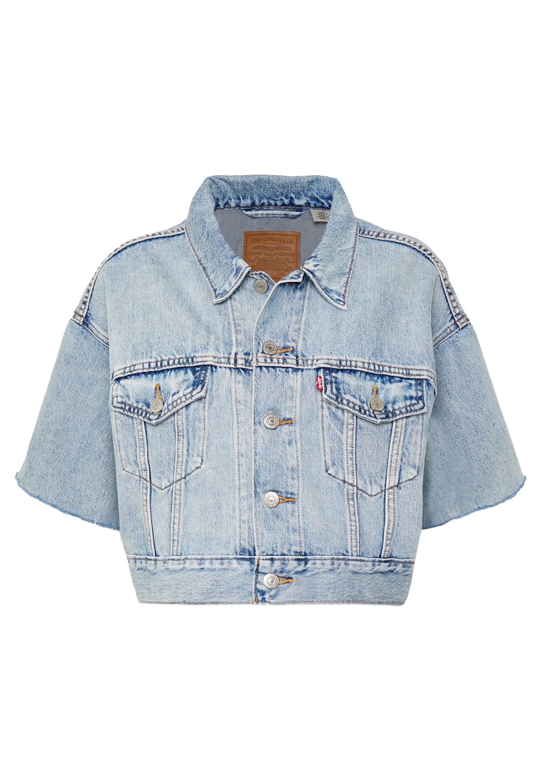 Levi's® CROP DAD TRUCKER Spijkerjas jeffreyLichtblauw Levi's® CROP DAD TRUCKER Spijkerjas jeffreyLichtblauw