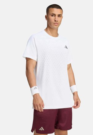 adidas Performance, T-SHIRT 3D FREELIFT TEE PRO - T-shirt basic - white