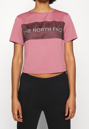 T-shirt med print - light pink