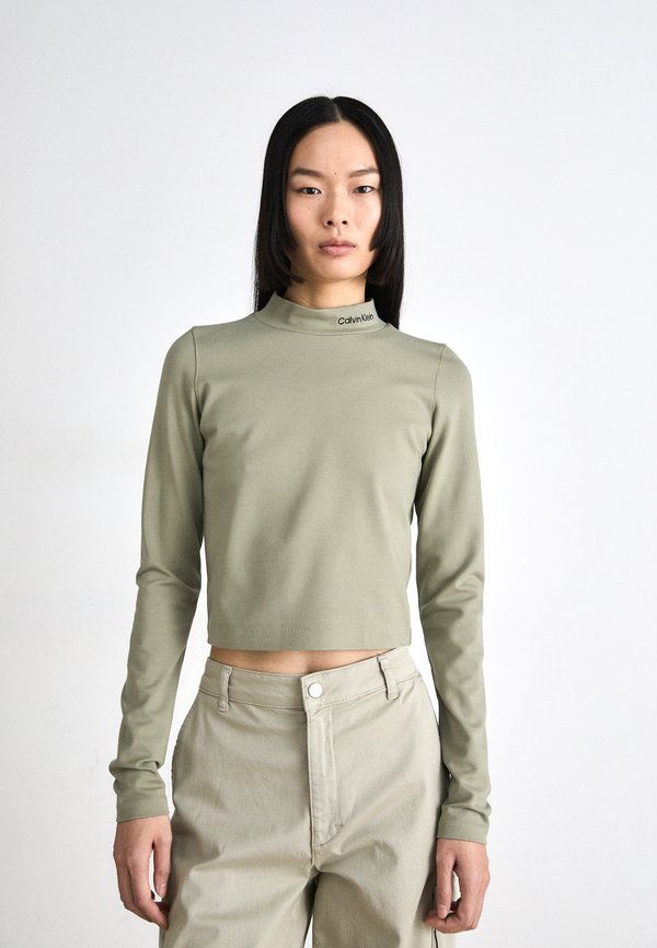 MILANO LOGO  - Long sleeved top - nordic dust