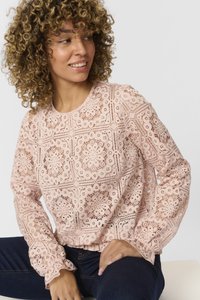Cream CRTILEY LACE SMOCK WAITS - Palaidinė - burnished lilac