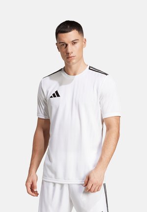 adidas Performance, T-shirt con stampa - weissschwarz