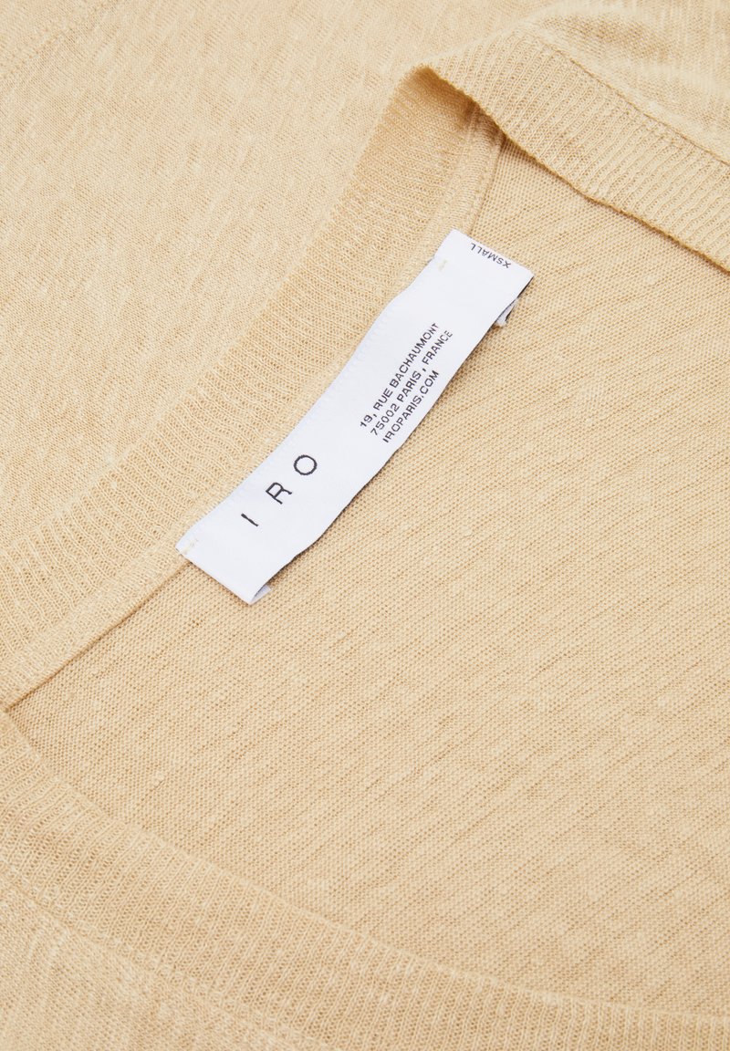 Damen Bekleidung | Iro T-Shirt basic beige/beige - SM25882 Damen Bekleidung | Iro T-Shirt basic beige/beige - SM25882