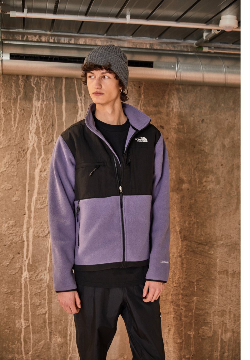 The North Face - DENALI JACKET - Flīsa jaka - lunar slate/black, Palielināt