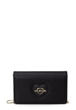 Love Moschino SAFFIANO - Bandolera - black