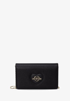 Love Moschino SAFFIANO - Bandolera - black